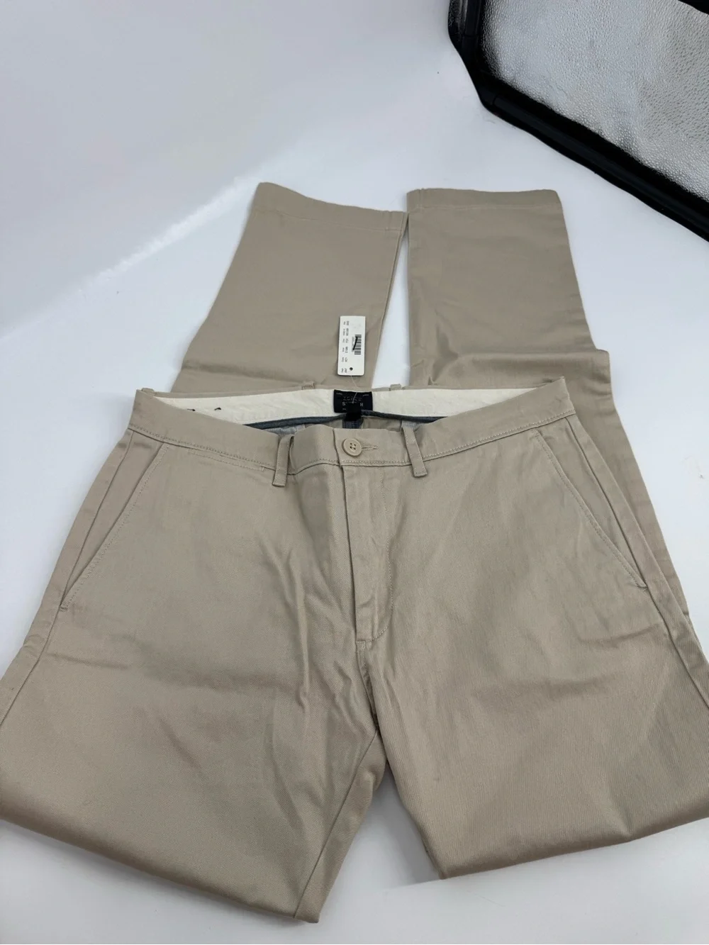 NWT J. Crew 484 Slim Fit Stretch Chino Pants Weathered Chino Neutral Work 30x32